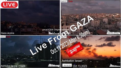 live gaza webcam|gaza live streaming cams.